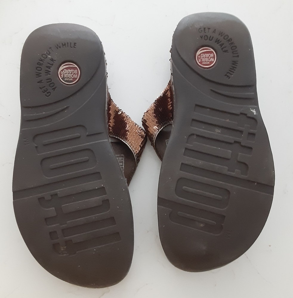 Sequin Flip Flops - image 6